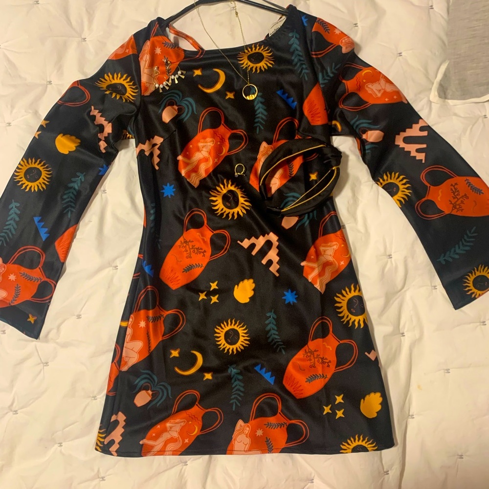 Finders keepers pottery mini dress
